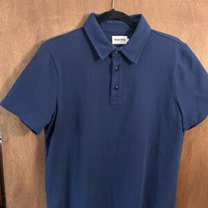 Taylor Stitch Navy Polo Shirt for Men